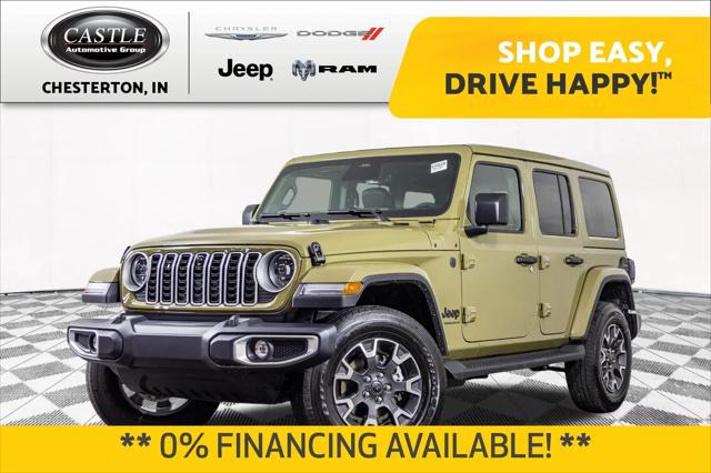 2026 Jeep Wrangler 4-Door Sahara 4x4 for sale in Chesterton, IN