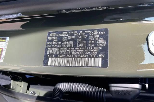 2026 Hyundai Palisade Hybrid Blue SEL 7P