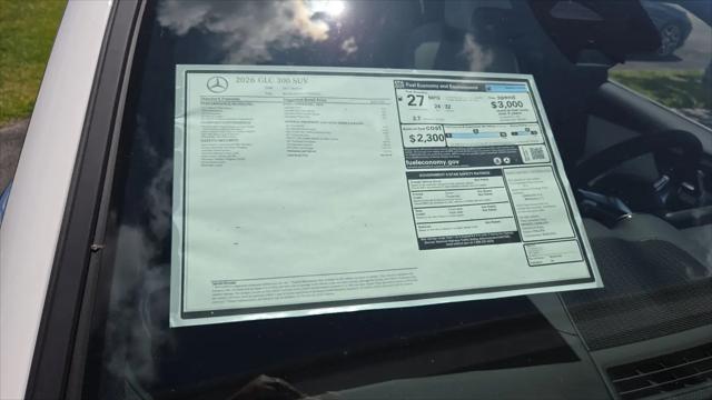 2026 Mercedes-Benz GLC GLC 300