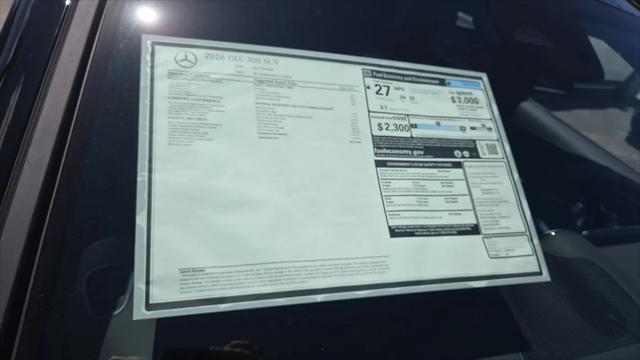 2026 Mercedes-Benz GLC GLC 300