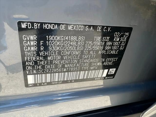 2025 Honda HR-V AWD Sport