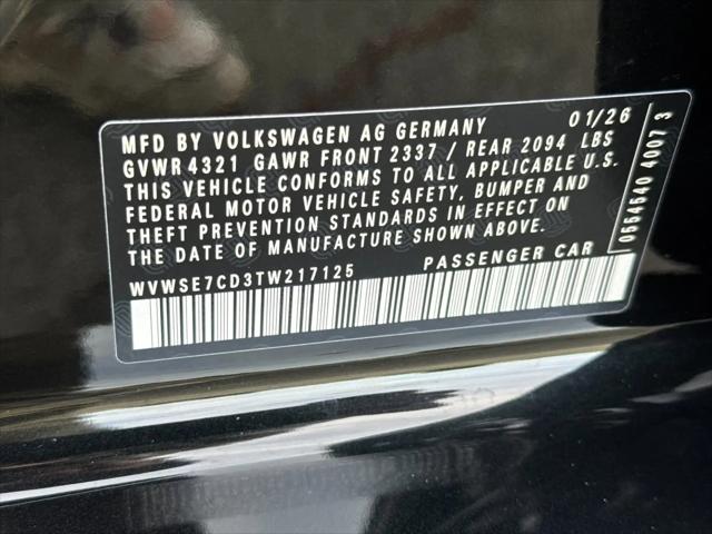 2026 Volkswagen Golf GTI SE