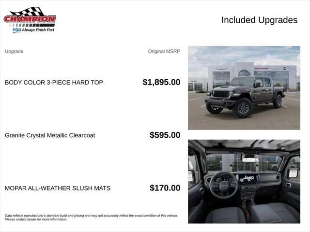 2026 Jeep Gladiator Sport