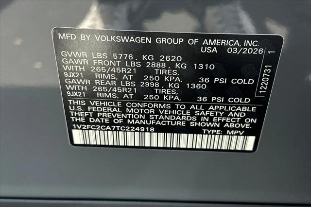 2026 Volkswagen Atlas Cross Sport SEL Premium R-Line