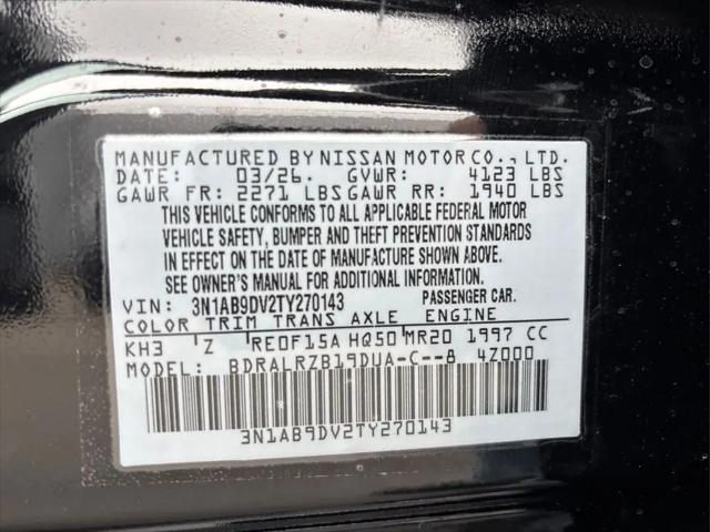 2026 Nissan Sentra SR