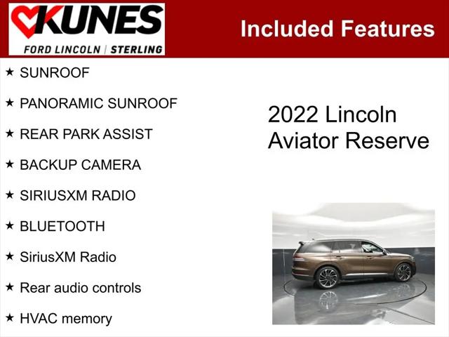 2022 Lincoln Aviator Reserve