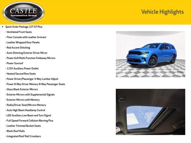 2026 Dodge Durango GT Plus AWD HEMI V8