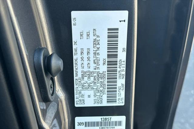 2026 Toyota Tundra SR CrewMax 5.5' Bed