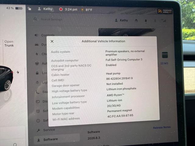 2022 Tesla Model 3 Rear-Wheel Drive