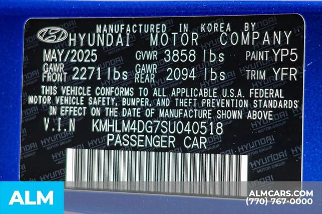 2025 Hyundai Elantra SEL Sport