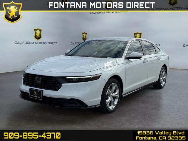 2023 Honda Accord LX for sale in Fontana, CA