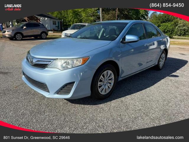 2013 Toyota Camry LE for sale in Greenwood, SC