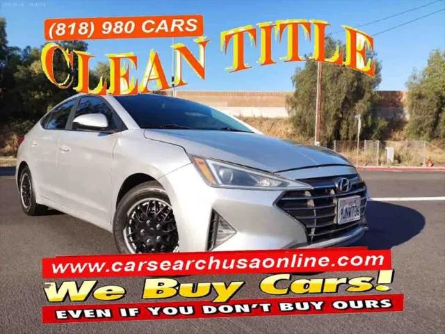 2019 Hyundai Elantra SE for sale in North Hollywood, CA