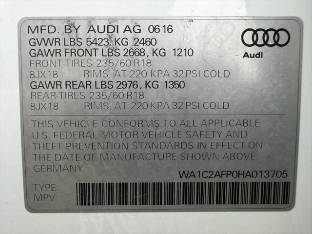 2017 Audi Q5 2.0T Premium