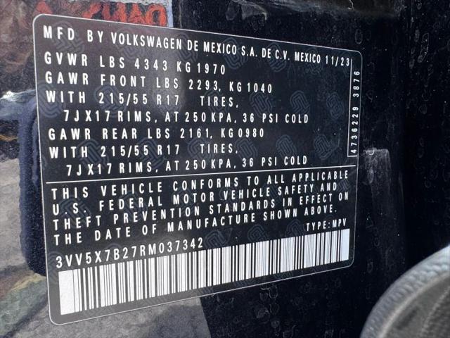 2024 Volkswagen Taos 1.5T S