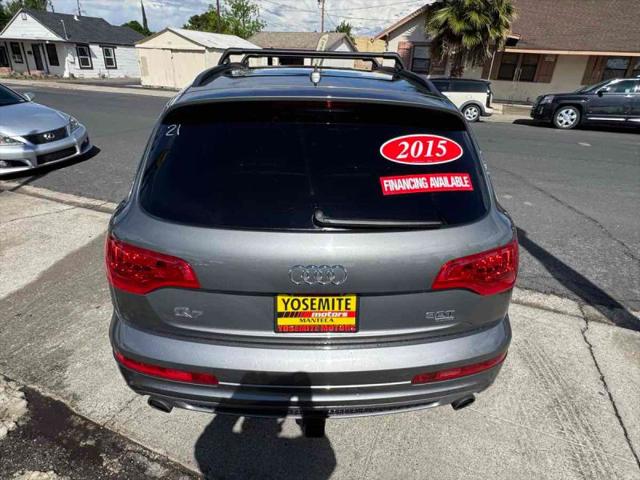 2015 Audi Q7 3.0T S line Prestige