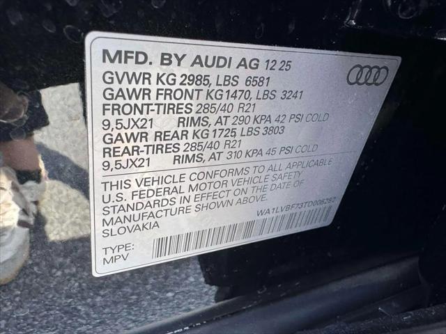 2026 Audi Q7 Premium Plus TFSI quattro tiptronic