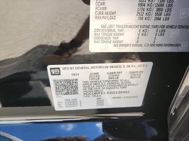 2025 Chevrolet Silverado 1500 4WD Crew Cab Short Bed LT Trail Boss