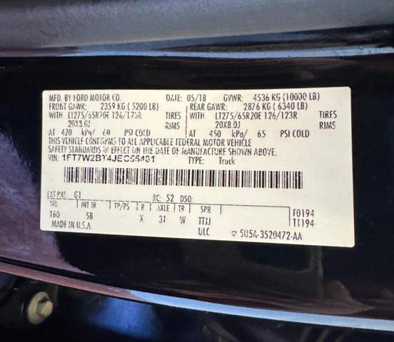 2018 Ford F-250 LARIAT