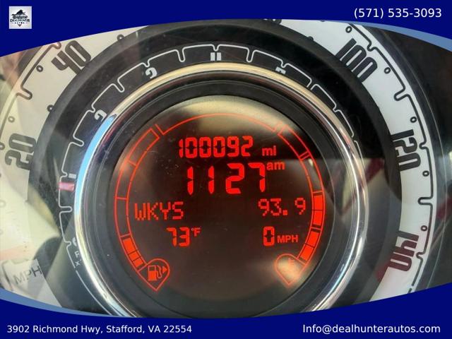 2012 Fiat 500c Pop
