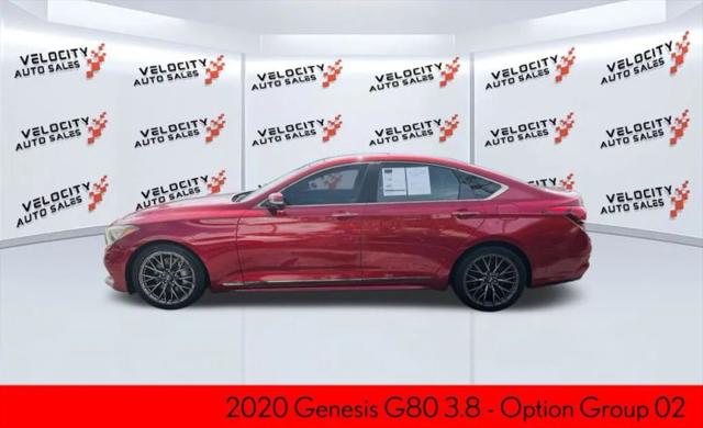 2020 Genesis G80 3.8 RWD