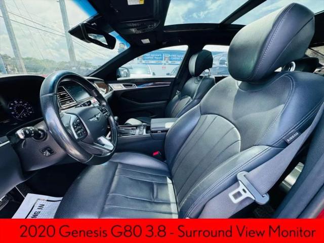 2020 Genesis G80 3.8 RWD