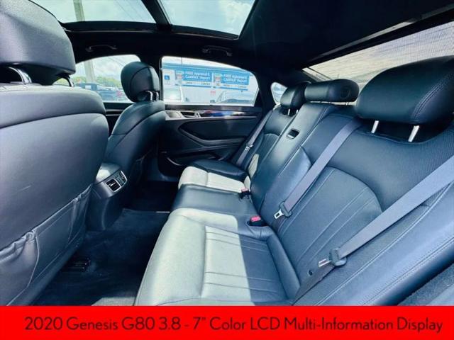 2020 Genesis G80 3.8 RWD