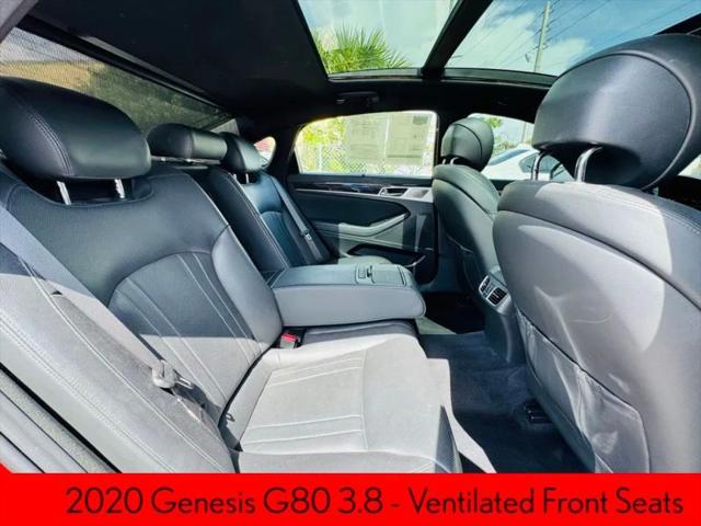 2020 Genesis G80 3.8 RWD