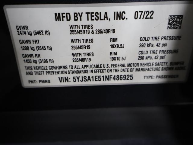 2022 Tesla Model S Dual Motor All-Wheel Drive
