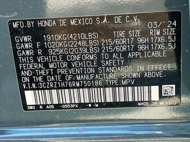 2024 Honda HR-V 2WD EX-L