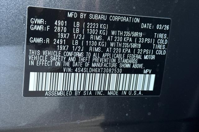2026 Subaru Forester Sport