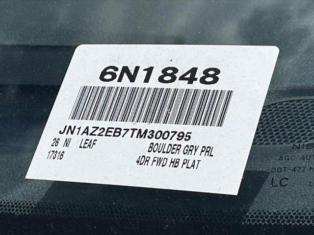 2026 Nissan LEAF PLATINUM+