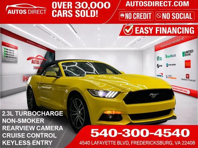 2017 Ford Mustang EcoBoost Premium for sale in Fredericksburg, VA
