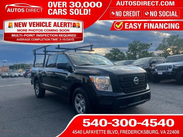 2021 Nissan Titan Crew Cab S 4x4 for sale in Fredericksburg, VA
