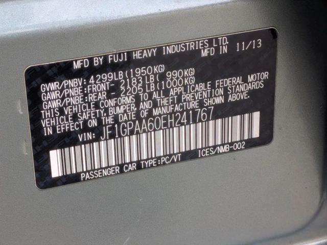 2014 Subaru Impreza 2.0i