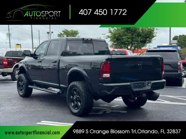 2018 Ram 2500 Laramie Crew Cab 4x4 6'4" Box