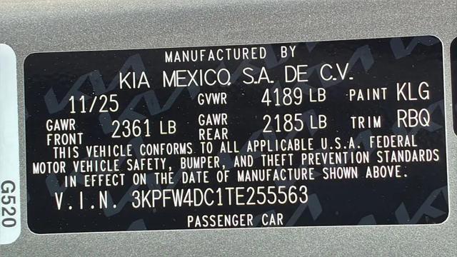 2026 Kia K4 GT-Line Turbo
