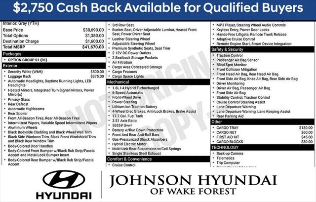 2026 Hyundai Santa Fe Hybrid SEL
