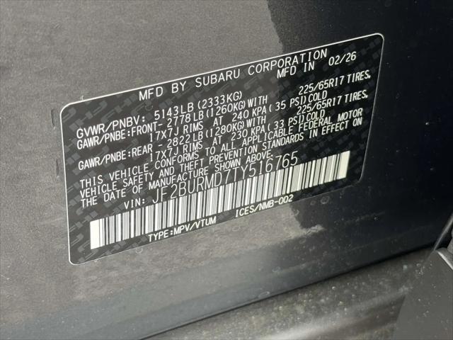 2026 Subaru Outback Wilderness