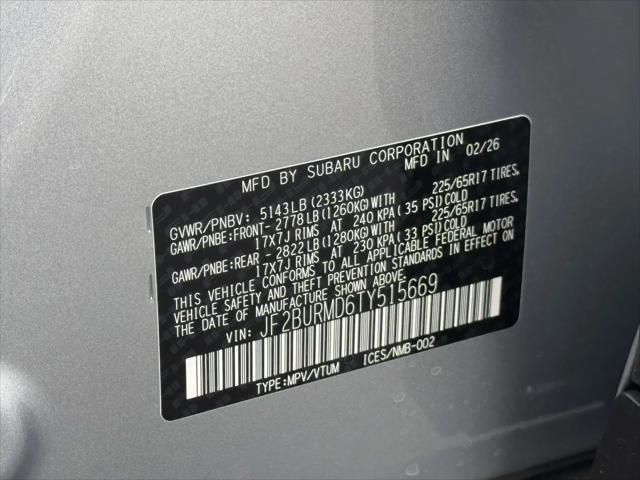 2026 Subaru Outback Wilderness