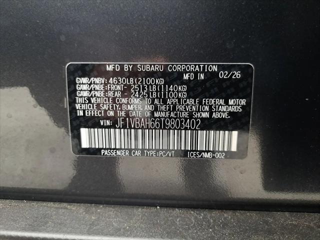 2026 Subaru WRX Premium
