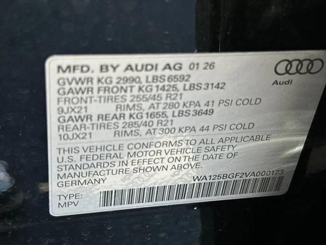 2027 Audi SQ6 e-tron Premium Plus