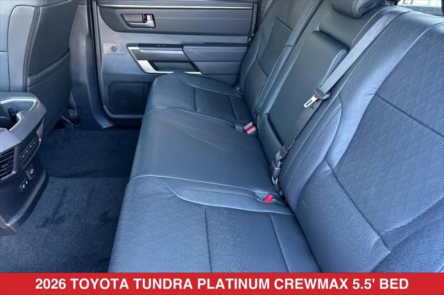 2026 Toyota Tundra Platinum CrewMax 5.5' Bed