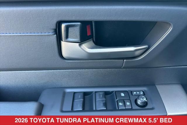2026 Toyota Tundra Platinum CrewMax 5.5' Bed