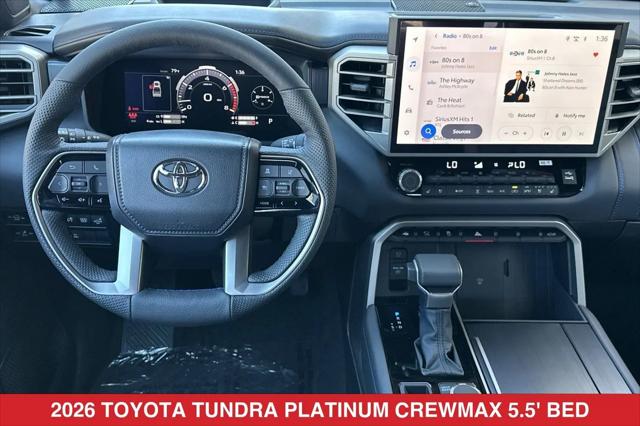 2026 Toyota Tundra Platinum CrewMax 5.5' Bed