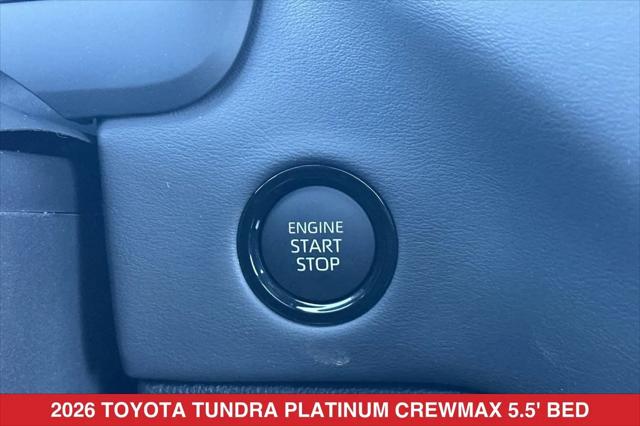 2026 Toyota Tundra Platinum CrewMax 5.5' Bed