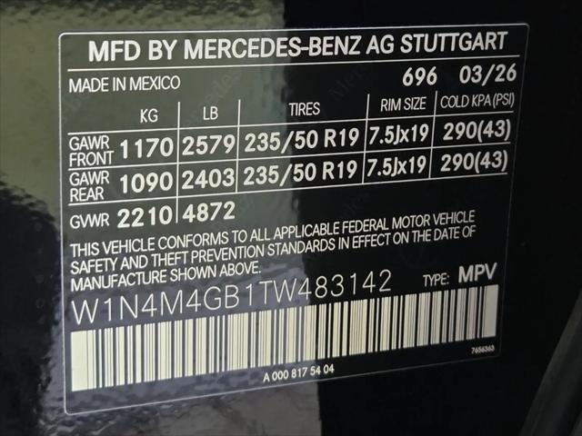 2026 Mercedes-Benz GLB GLB 250