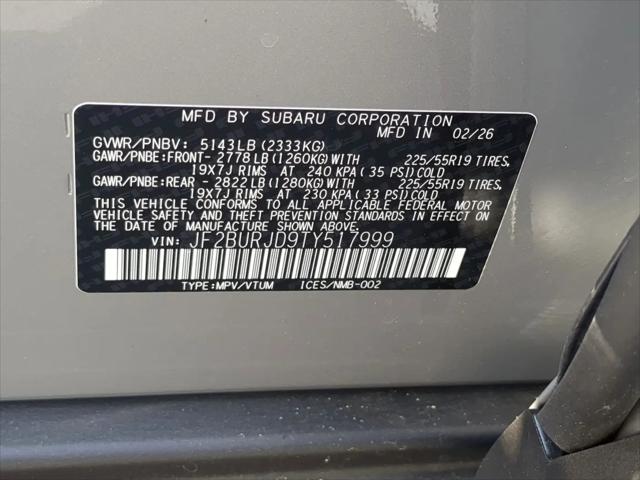 2026 Subaru Outback Touring XT