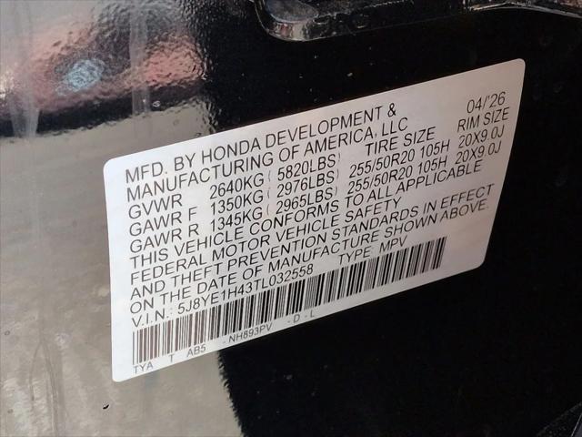 2026 Acura MDX Technology Package