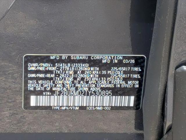 2026 Subaru Outback Wilderness